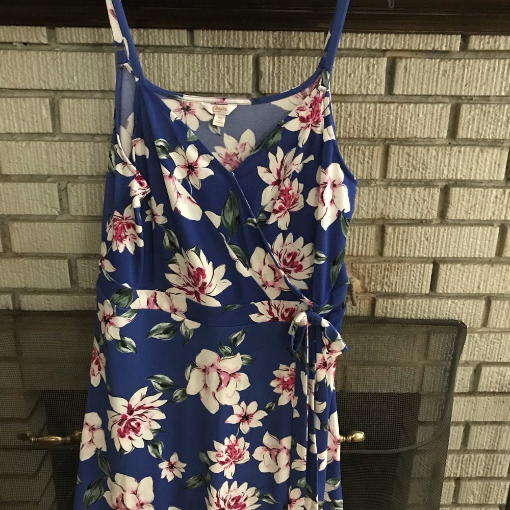 Wrap romper Dress with adjustable straps